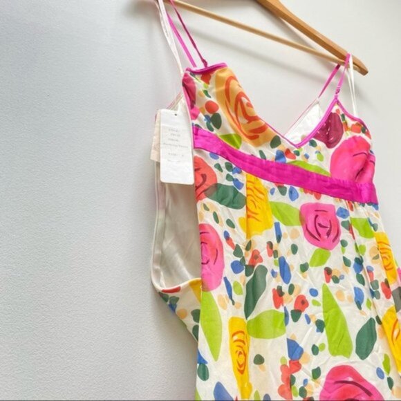 NWT Sue Wong Dress Floral Maxi Silk Women Size 0 - Picture 6 of 10